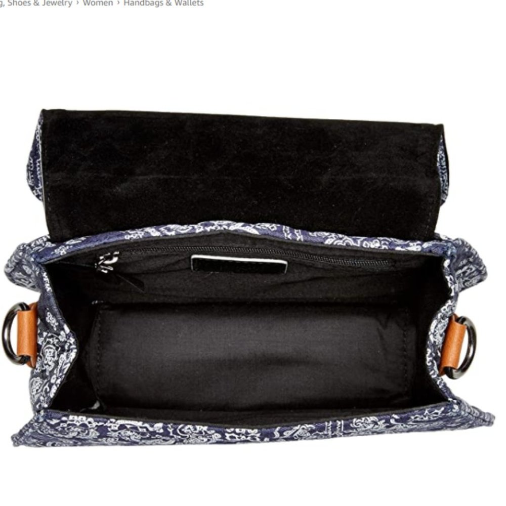 NWT Sam Edelman Paisley Quilted Crossbody Satchel - Picture 2 of 6